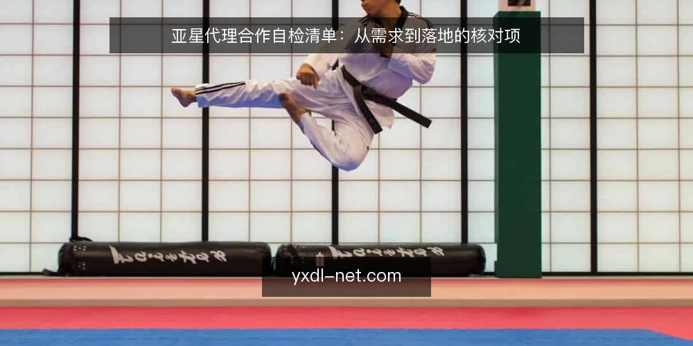 亚星代理合作自检清单:从需求到落地的核对项 — 明确当前合作需求 配图